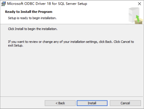 ODBC Driver 安装 Install